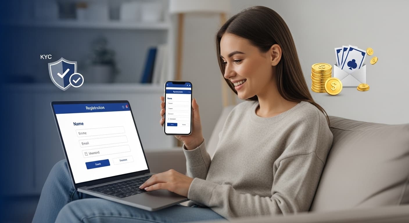 Ako sa zaregistrovať v online kasíne: Sprievodca krok za krokom image
